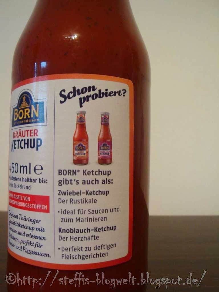 Born Kräuter- Ketchup ist unser neuer Lieblings Ketchup