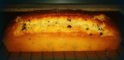 plumcake banana e cioccolato