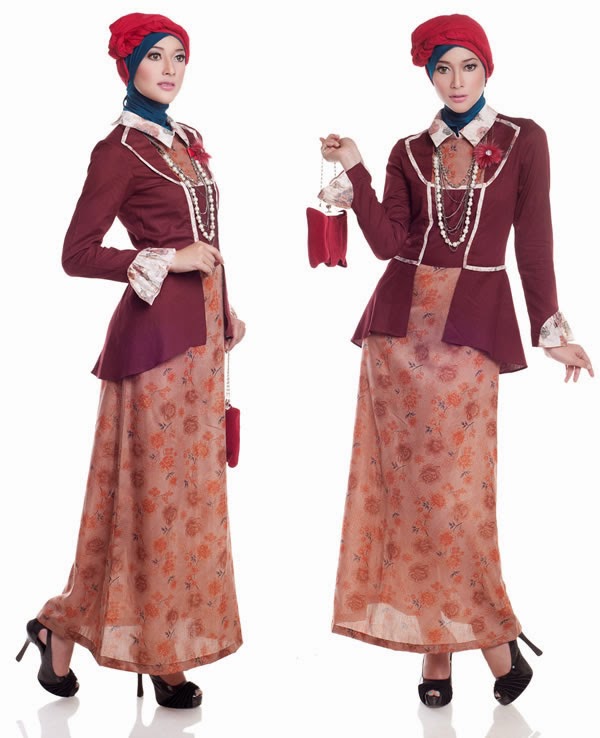 Contoh Baju Muslim Pesta Modern wanita Contoh Baju Muslim Pesta Modern wanita