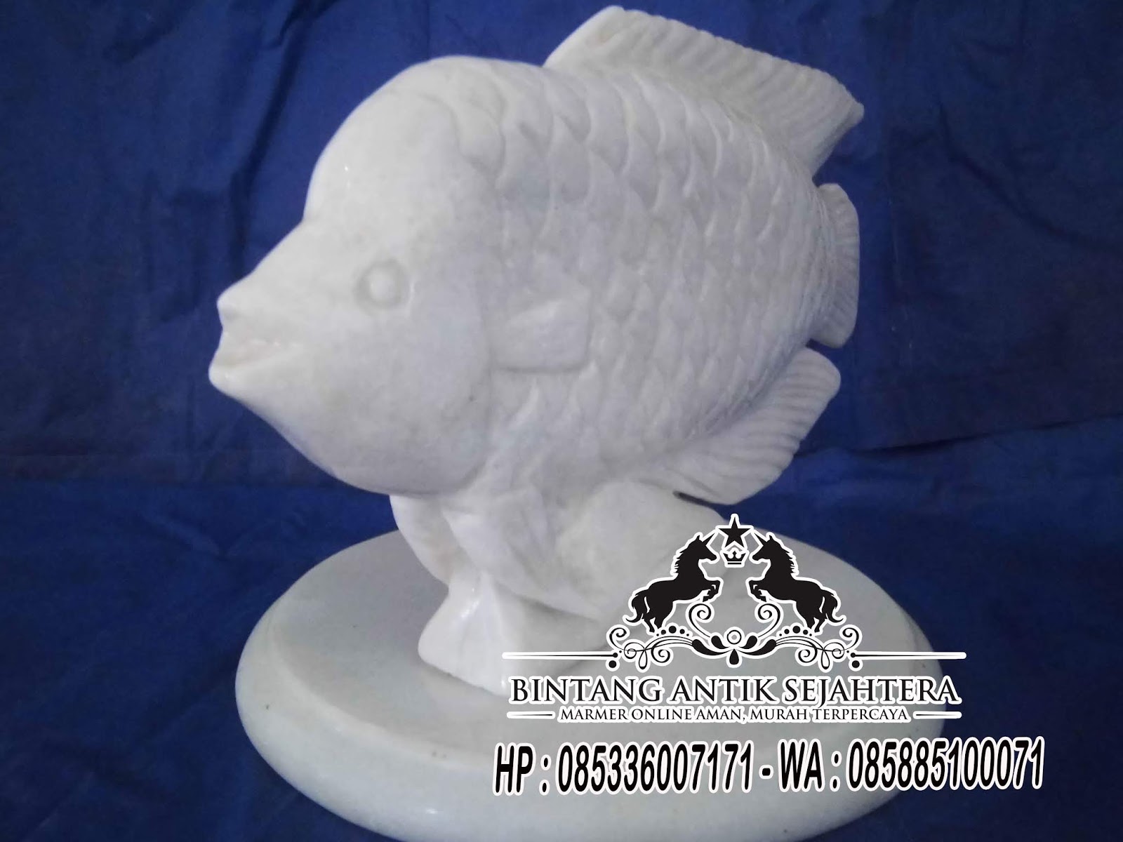Patung Marmer Tulungagung  Patung Ikan Batu  Alam Patung 