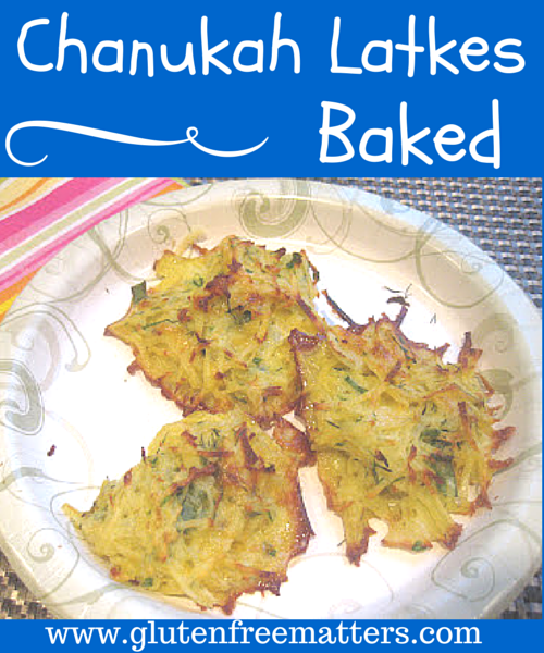 Gluten Free AZ Best Ever Chanukah Potato Latkes Baked ( Hanukkah)