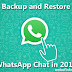 How to Backup and Restore WhatsApp Chat in 2019