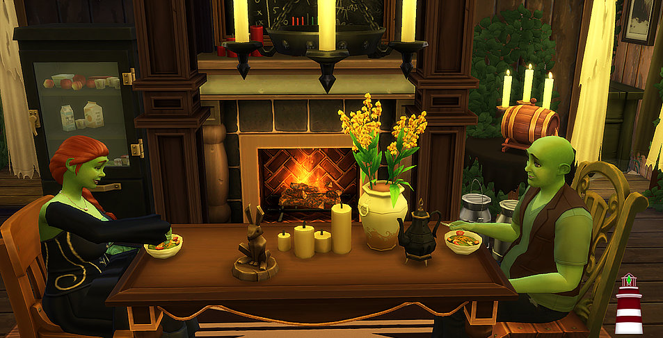 บ้านน่ารัก the sims 4 บ้านสวย the sims 4