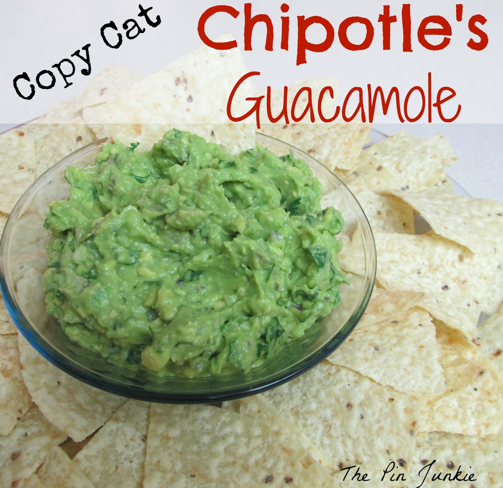 CopyCat Chipotle's Guacamole