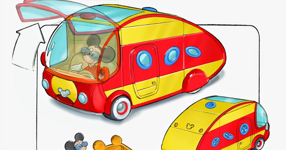 mickey mouse clubhouse camper