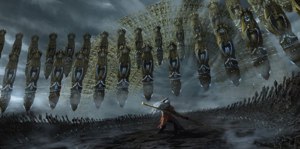 As ilustrações e artes conceituais de ficção científica de Levy Wang Levy Wang artstation ilustrações ficção científica universo espaço sideral sombrio arte conceitual