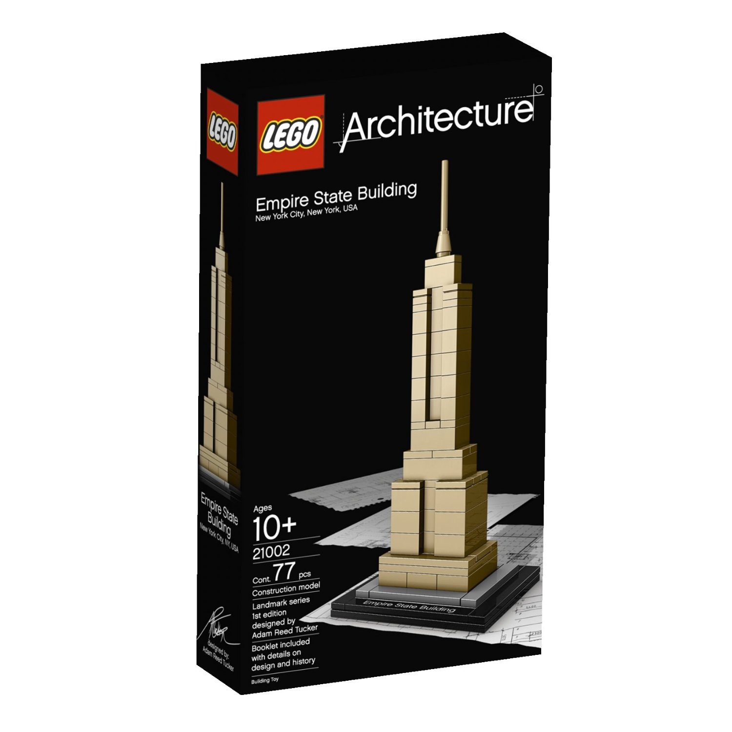 Brick Box Art: LEGO 21002 Empire State Building