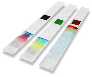 Papel de filtro para experimento de cromatográfia papel filtro experimento cromatográfia