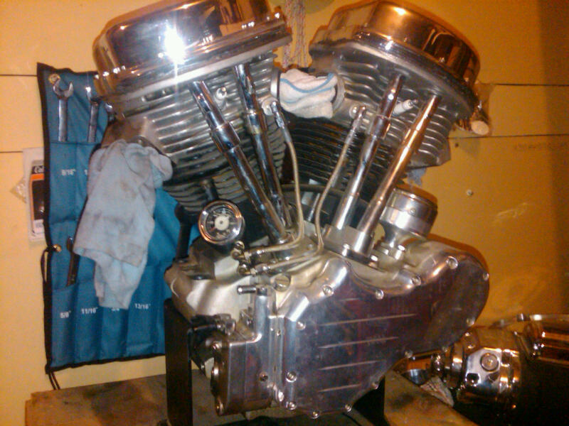 50's Haze panhead motor for sale