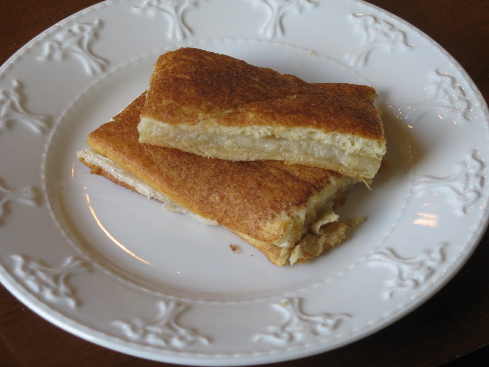 Tricks.Treats.Yummy Eats Cinnamon Sugar Cream Cheese Crescents