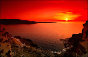 SantoriniGreece (sunset in santorini)