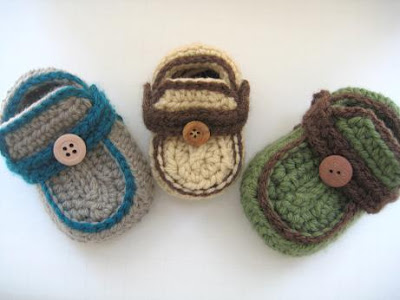 Crocheted Baby Booties on Crochet Dreamz  Boy S Moccasins Crochet Baby Booties Pattern   Pdf