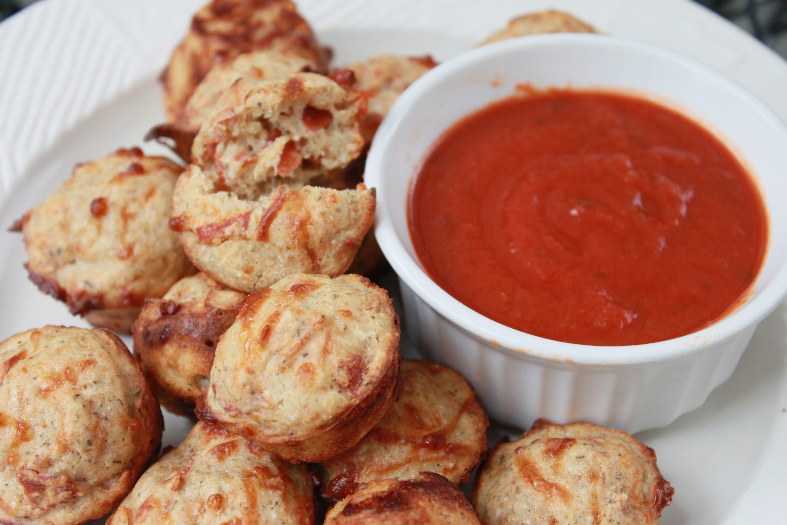 SPICED CHEFS Turkey Pepperoni Pizza Mini Muffins