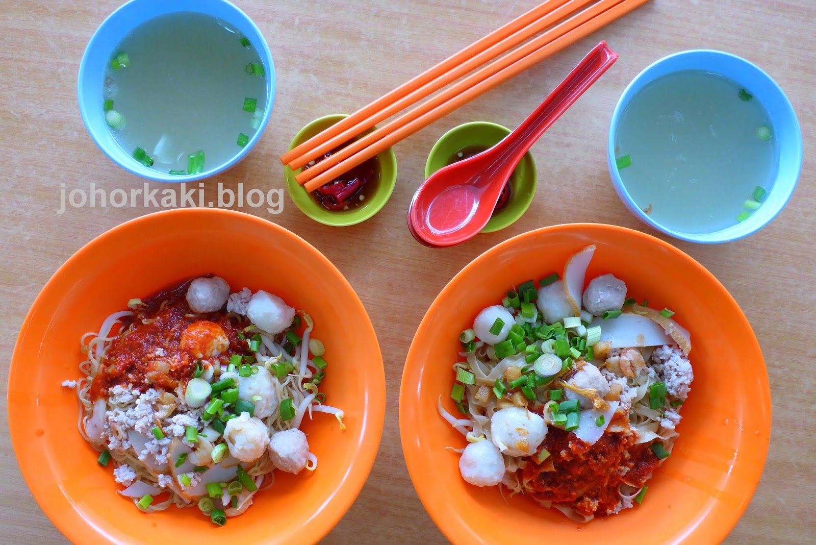 Former Jalan Ah Siang Teochew Mee Now At Thirteen Yaw In Mutiara Mas Skudai Johor Kaki Travels For Food