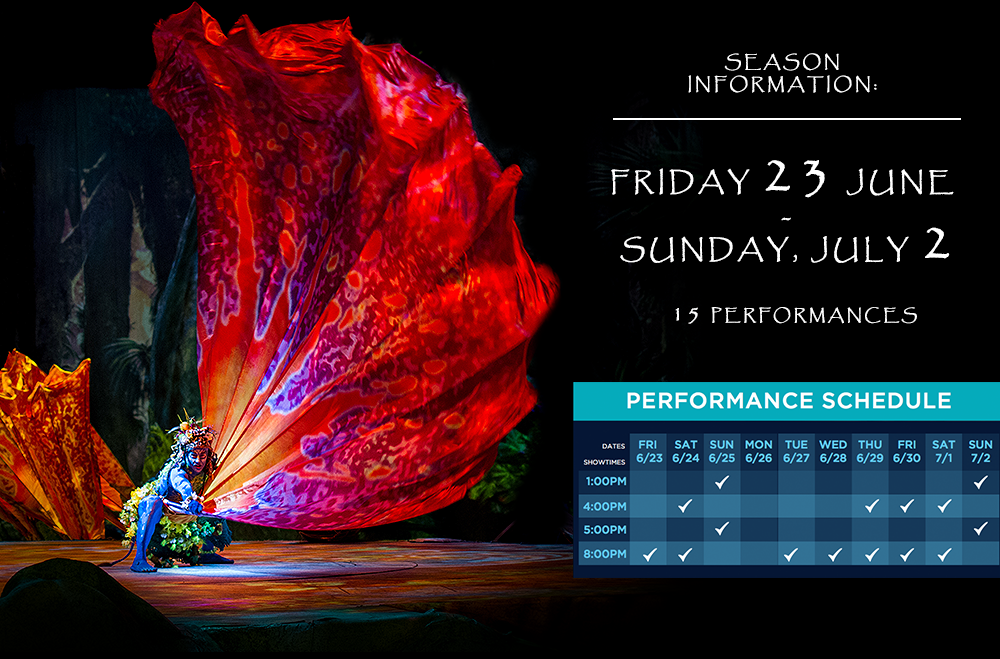 FTW! Blog - TUROK schedule of performance in the MOA Arena FTW! Blog, www.zhequia.com, #FTWBlog, #CirqueduSoleil, #TUROK,
