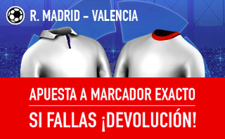sportium promocion Real Madrid vs Valencia 29 abril sportium promocion Real Madrid vs Valencia 29 abril