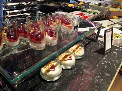Hilton Tallinn Park breakfast at main restaurant Hilton Tallinn Park breakfast at The Able Butcher: Quinoa pudding