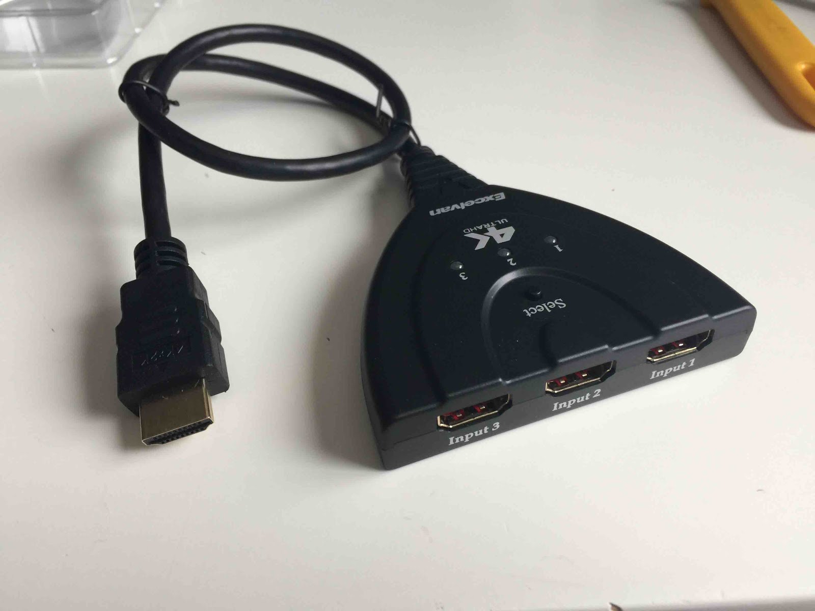 Excelvan A3 HDMI分配器3入力1出力 Excelvan A3 HDMI分配器3入力1出力
