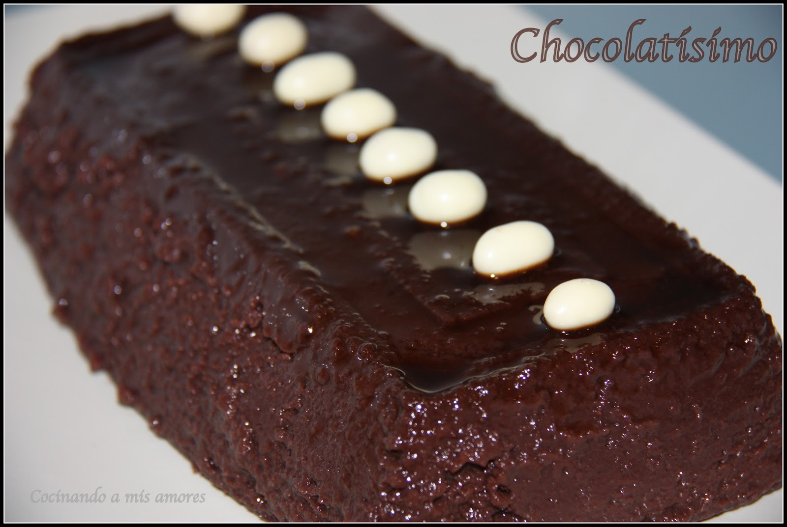 Cocinando a mis amores Mediopudding Chocolatísimo