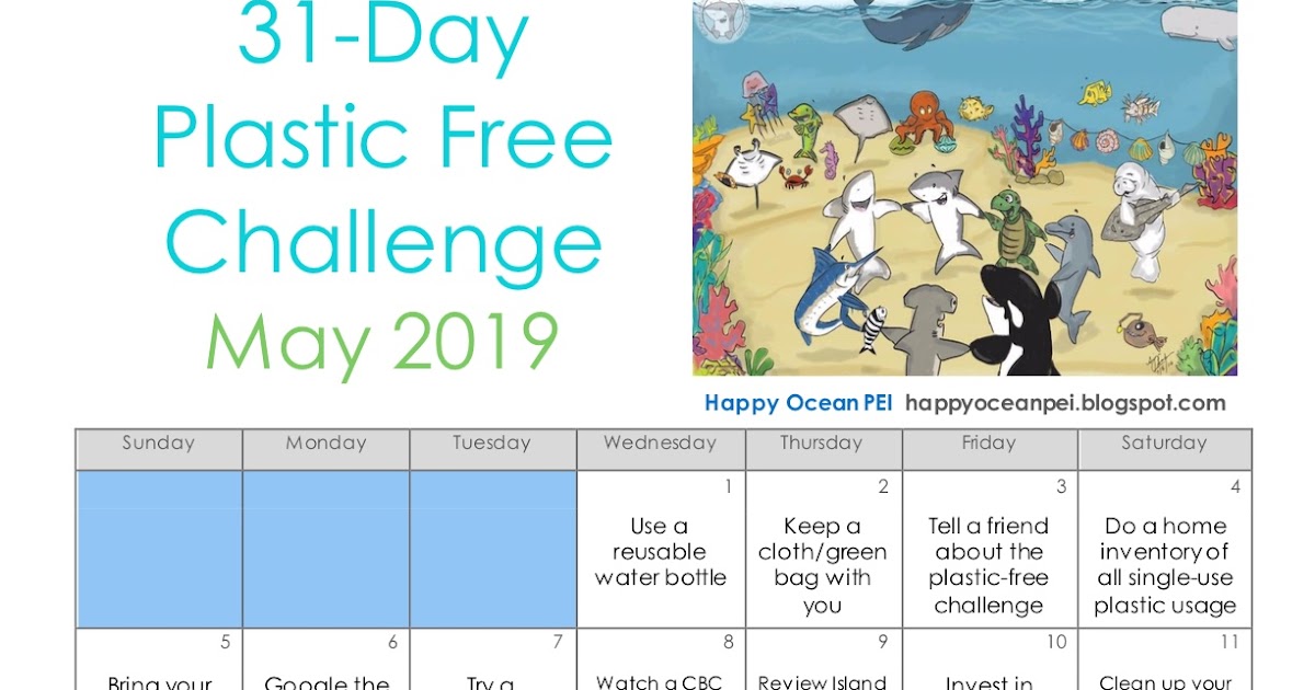 31 Day Plastic Free Challenge
