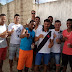 Churrasco da equipe do Coqueiro, na casa de Chico, em Mairi