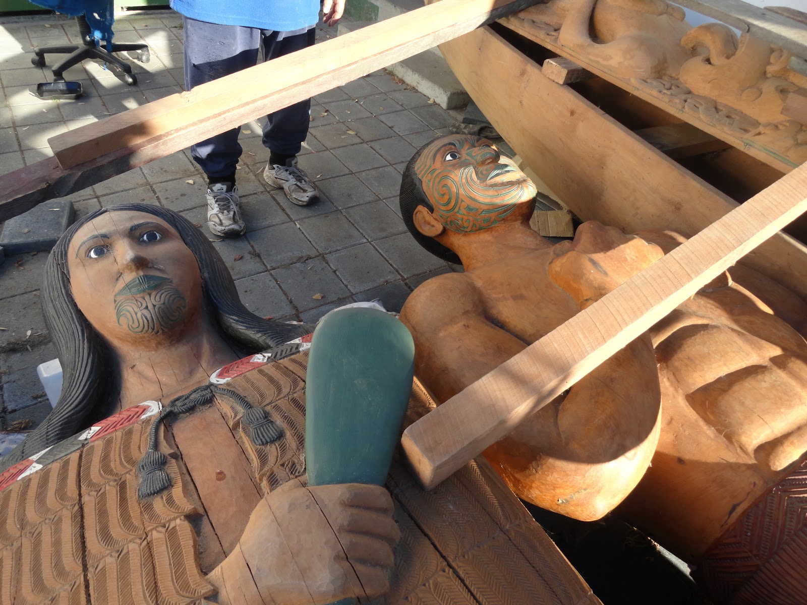 Our New Zealand Adventures MASTER WOOD CARVER