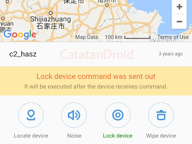 Cara Melacak Hape Yang Hilang, Mengunci dan Menghapus Data Dari Jauh
