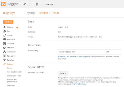 Cara Mudah Membuat Blog Gratis