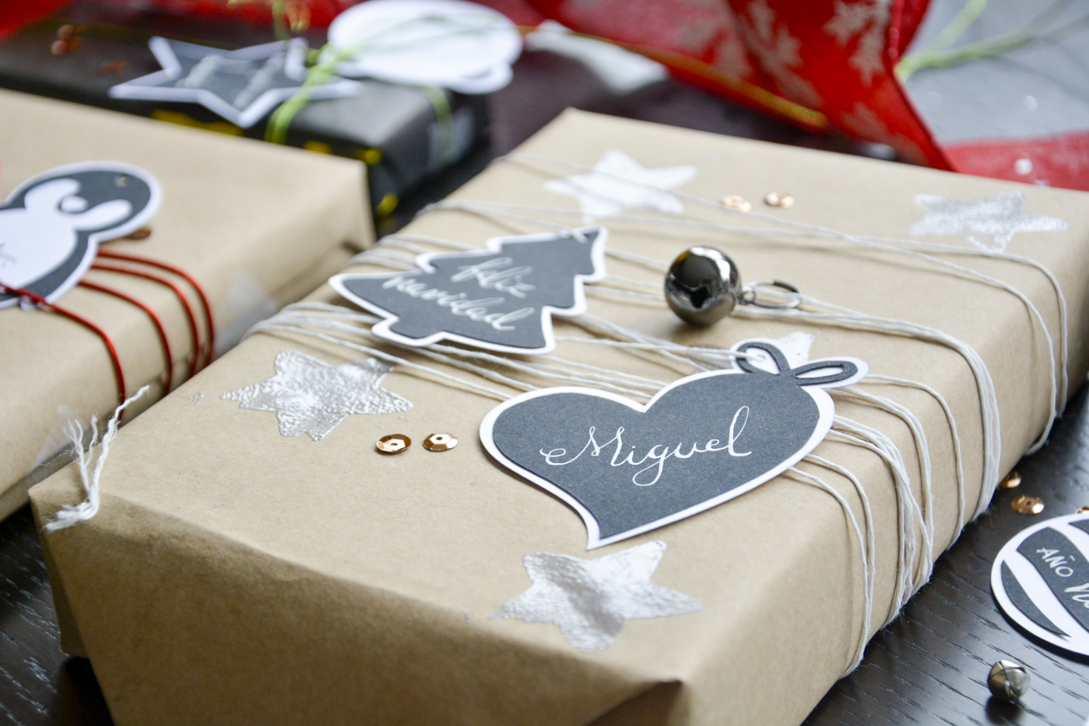 Tarjetas navideñas Packaging navideño