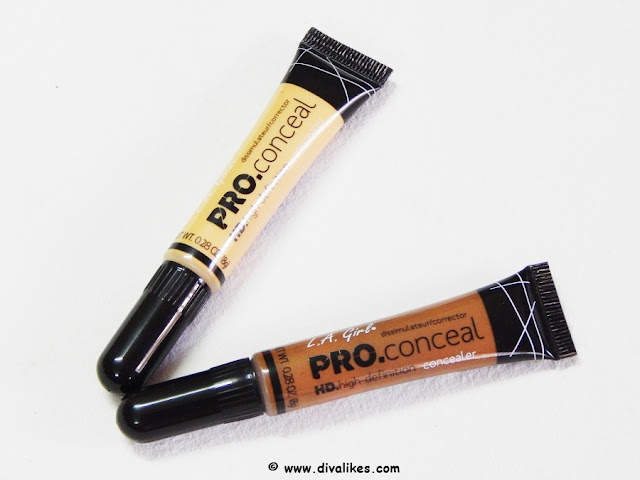 L.A. Girl Pro Conceal HD Beautiful Bronze and Yellow Corrector Review