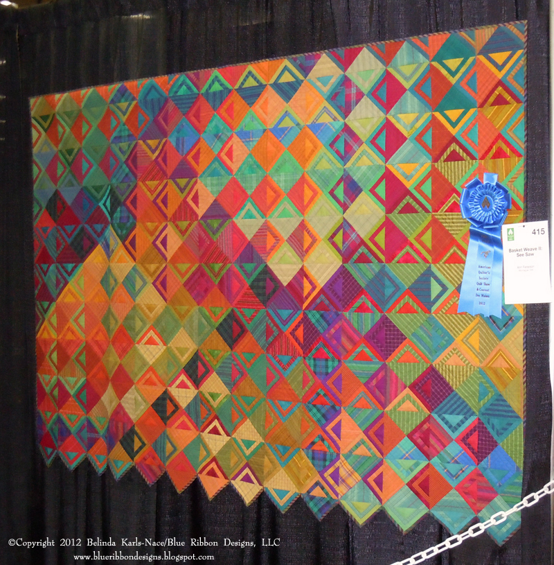 Samplings From A Blue Ribbon Girl AQS Quilt Show & Contest Des