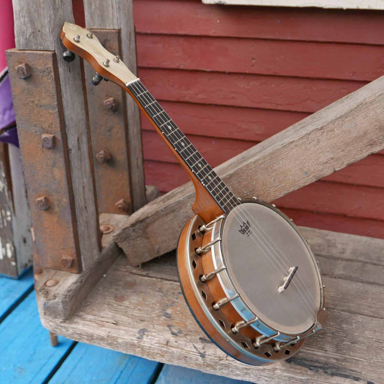 1920s Harmonymade 8" Resonator Banjo Uke