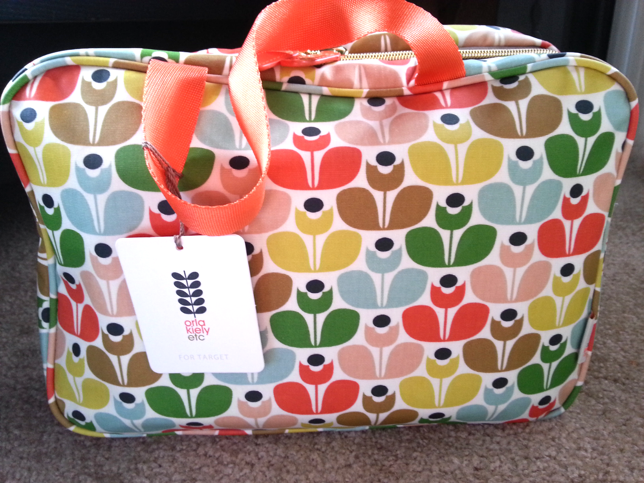 Patty's Funky Closet Orla Kiely for Target Sweet Pea Weekender