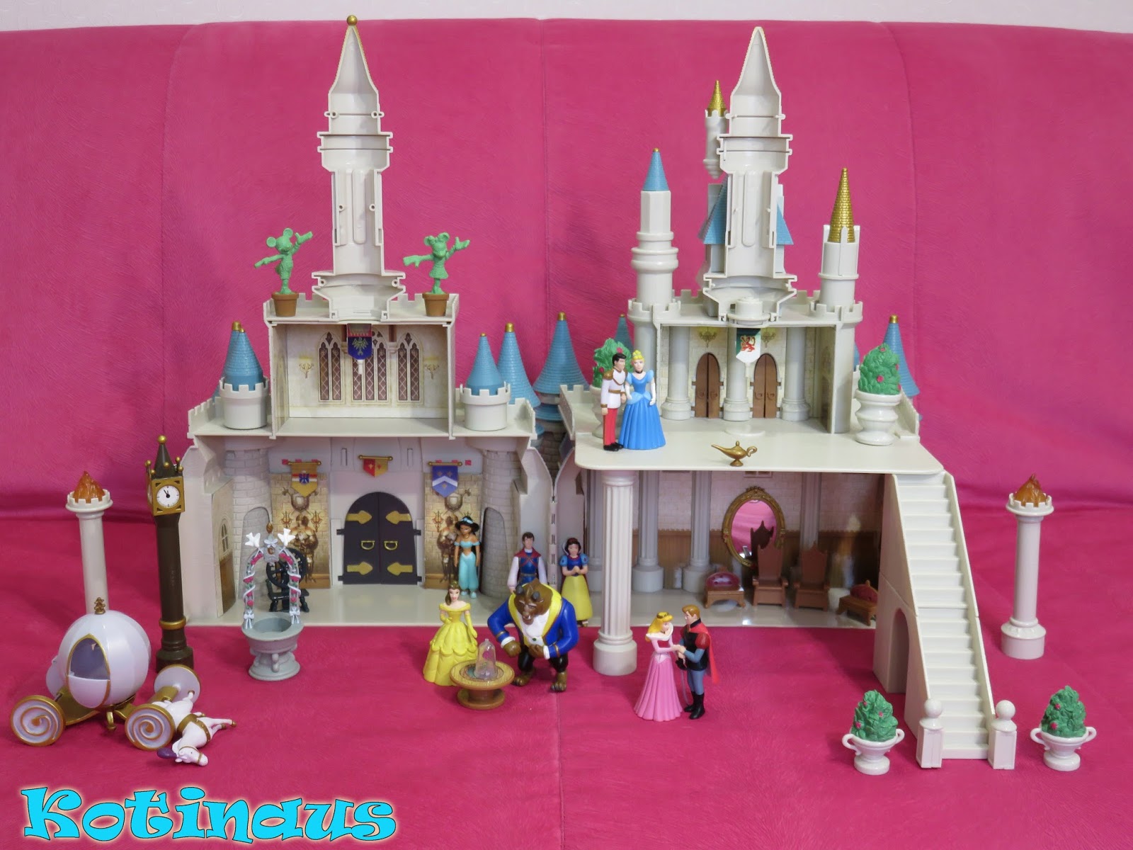 Kotinaus Cinderella Castle Play Set Disney Store Walt Disney Toys
