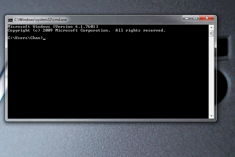 test kecepatan dengan cmd Fazakun