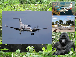 Airstrips in Uganda National  Parks.