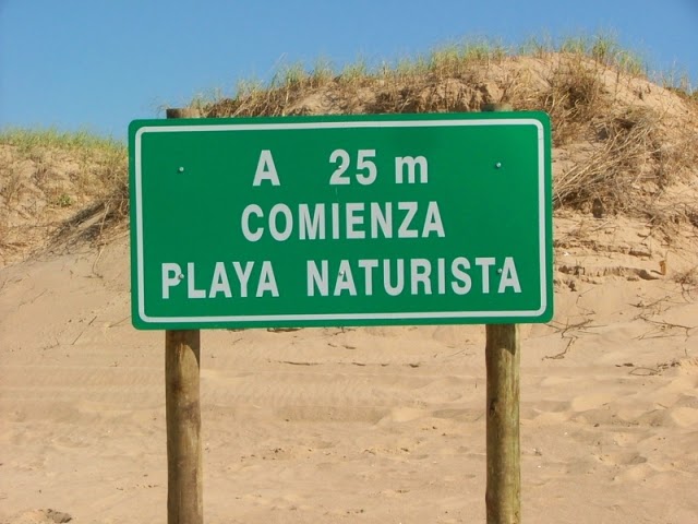 Playa nudista Uruguay