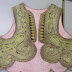 Waistcoat made with gold donated to Edith Durham by Berat workmanship