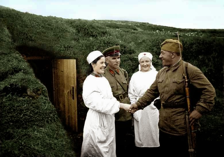 Rare Color Photographs of Women in the Second World War ~ Vintage Everyday
