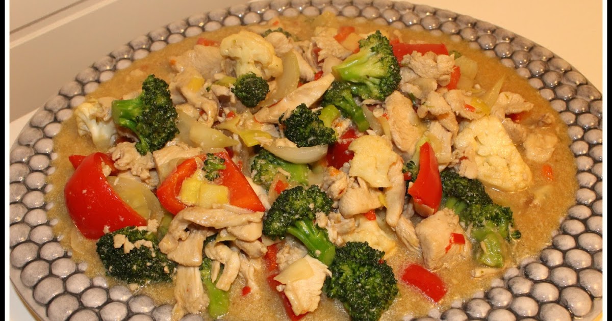 Linda´s Goda Wokad kycklingfilé med grönsaker