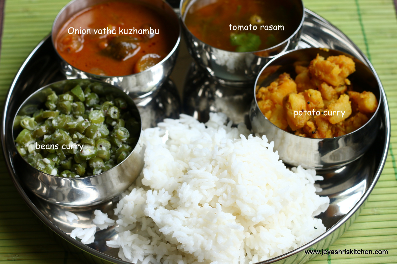 Lunch menu ideas Jeyashri's Kitchen