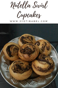 Nutella Swirl Cupcake Recipe | How to Bake Nutella Swirl Cupcakes