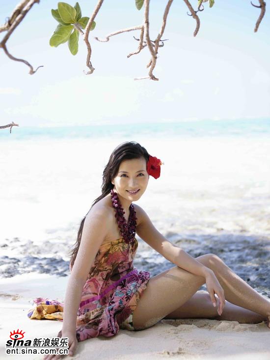 chen hao sexy beach bikini photo 02