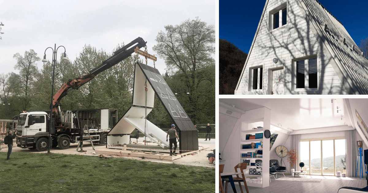 This Beautiful House Was Built In Just Six Hours And Costs Only $33K