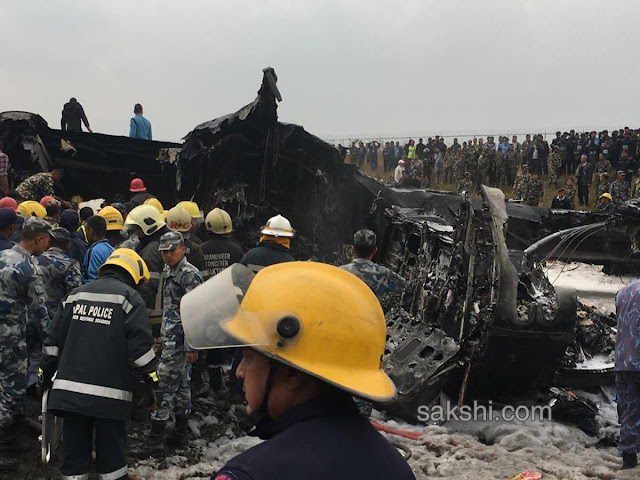  Photos: At least 38 dead after Bangladeshi plane with 67 passengers crashes and bursts into flames at airport in Nepa