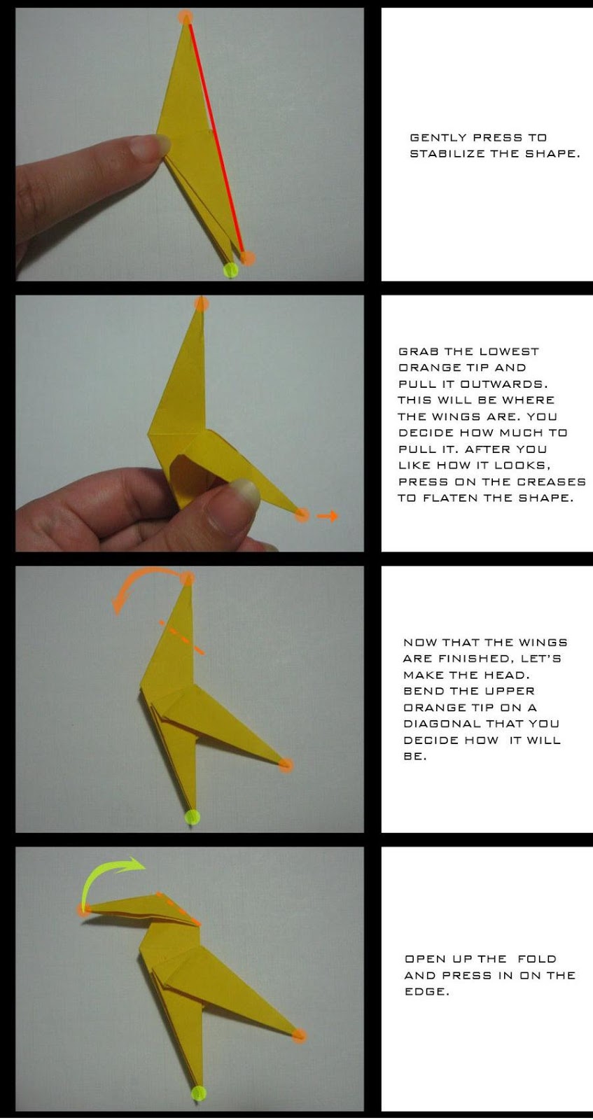 PaperCraft Tutorial Origami Bird