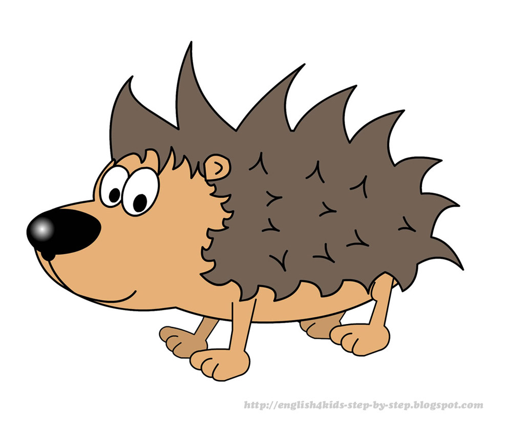 cute hedgehog clipart - photo #2