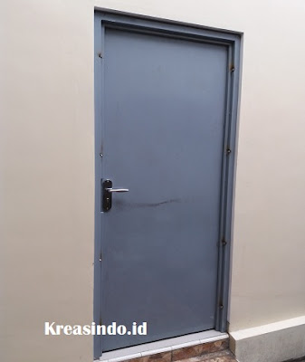 Daftar Harga Pintu Panel Besi pintu besi rumah murah