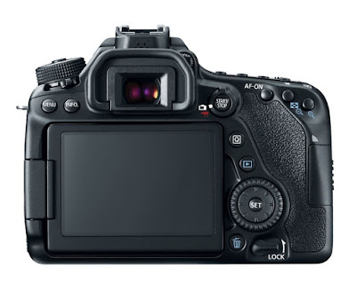  Canon EOS 80D Back View