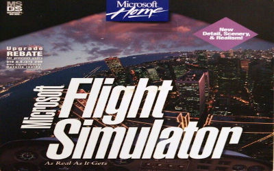 Microsoft Flight Simulator (V5.0) - Jeu Simulateur de Vol sur PC